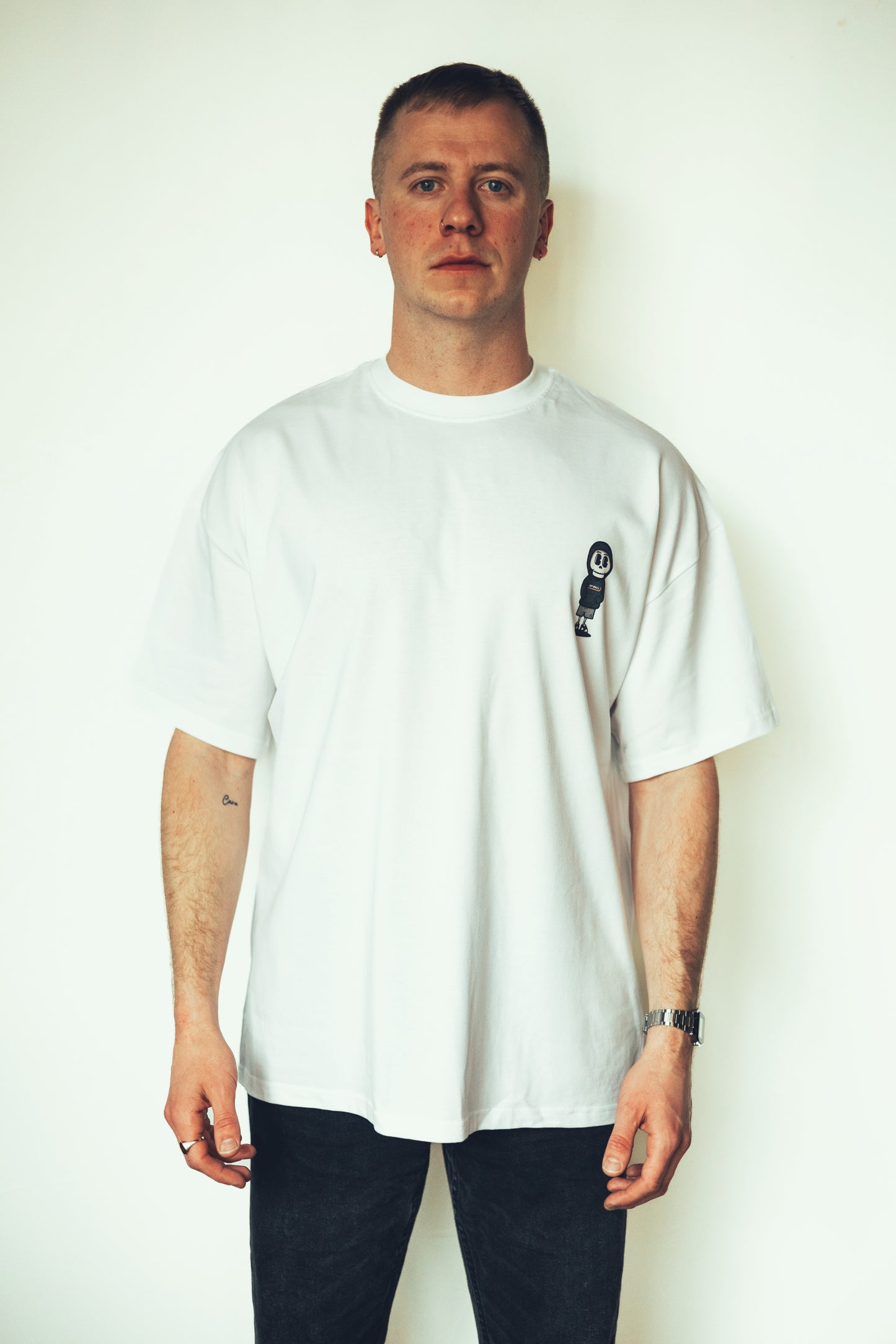 Alive & Not Well Tee White