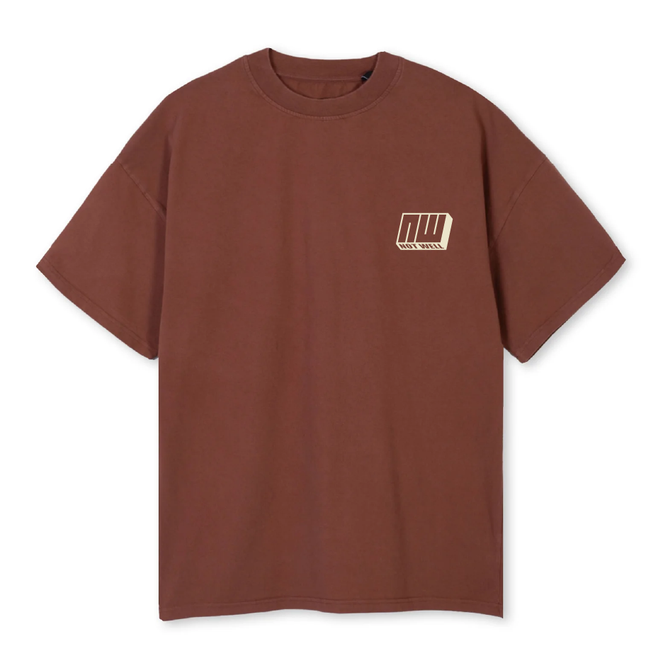 NW Logo Tee Brown