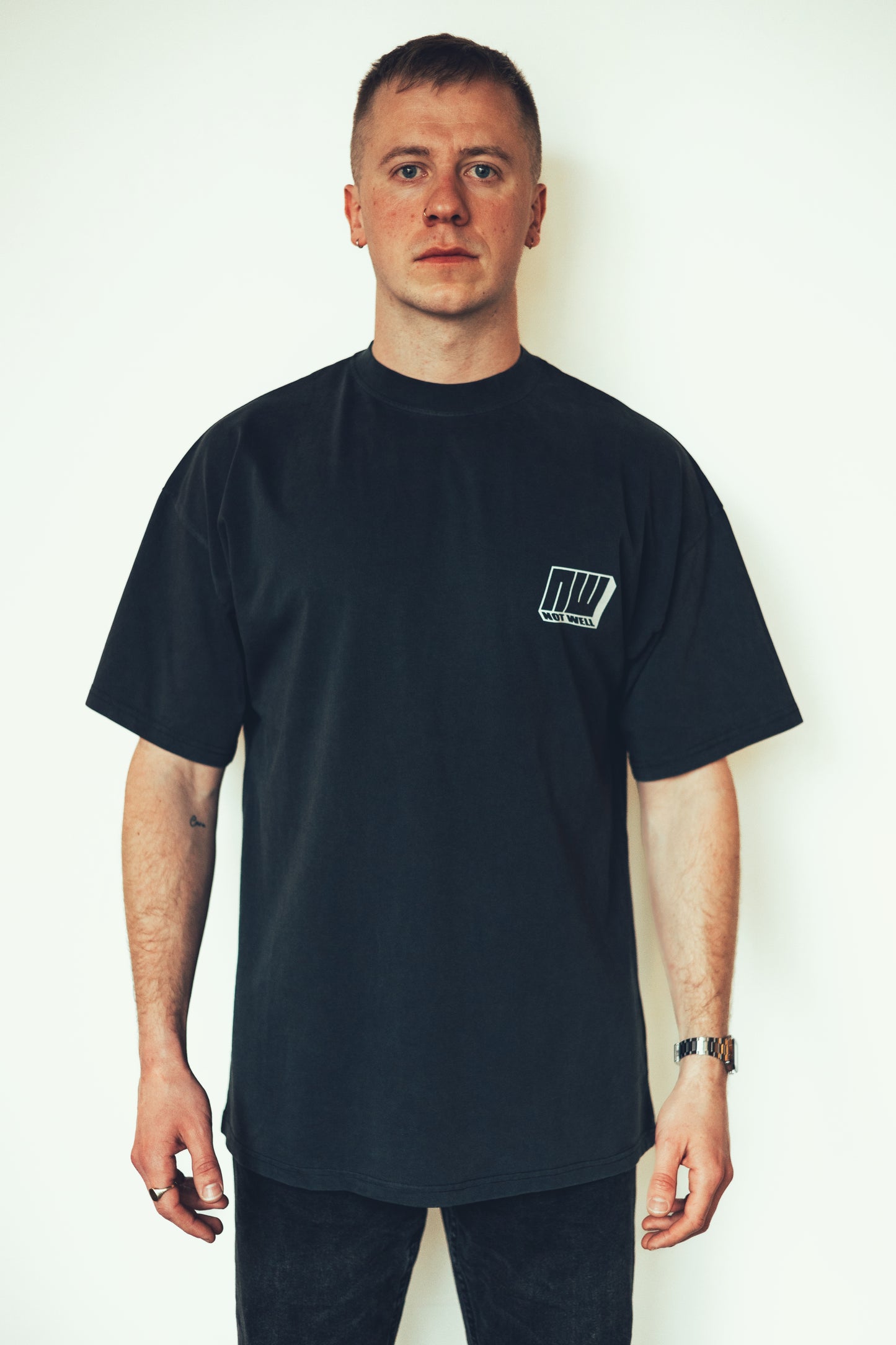 NW Logo Tee Vintage Black