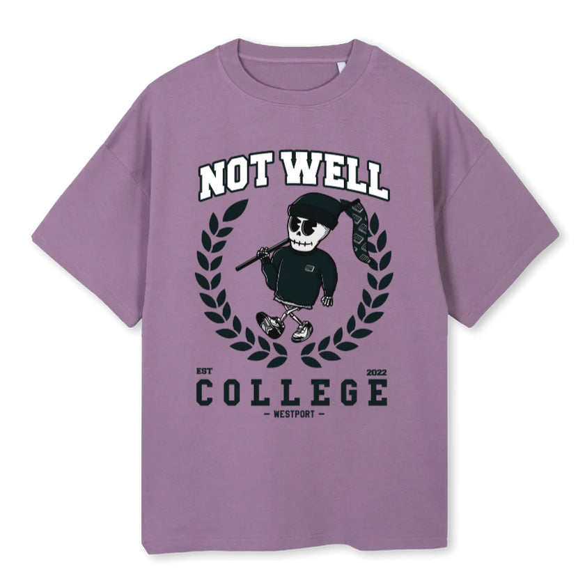 College Tee Purple