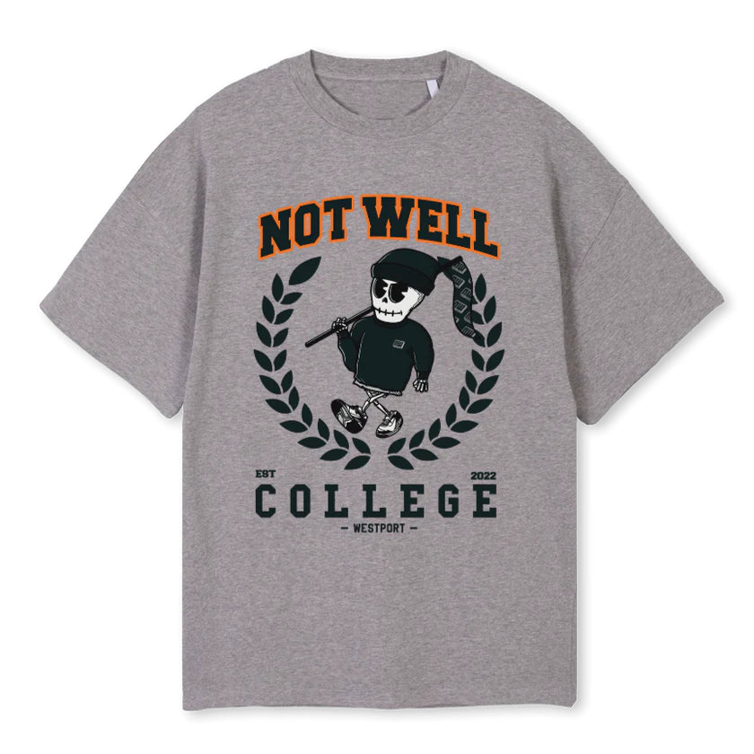 College Tee Grey