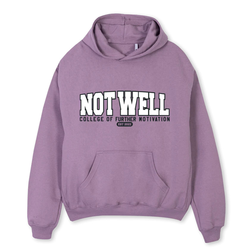 College Hoodie Purple