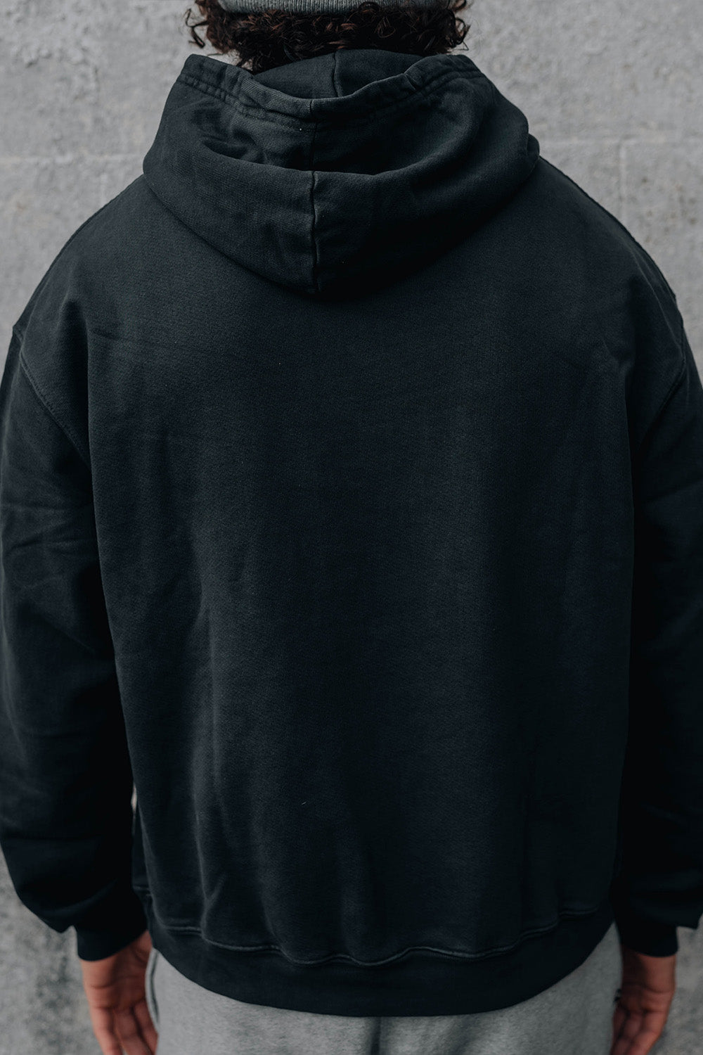 Heavyweight Hoodie – Washed Dark Grey